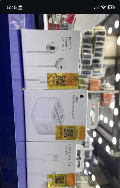 Iphone charger cable and handfree