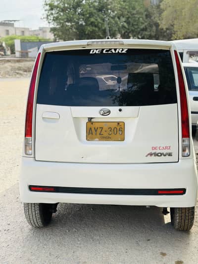 Daihatsu Move CUSTOM X FULL OPTION 2007/2013 PEARL WHITE COLOR