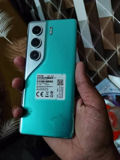 Tecno CAMON 40 Pro pta with box and complete accessories 8/256