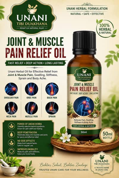 Joint & Muscle Pain Relief Oil