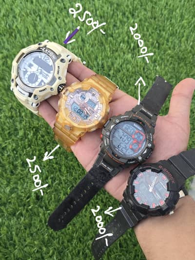 6 pieces watches lot