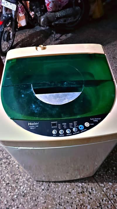 haier washing machine 8.5 kg