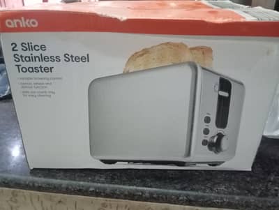 Toaster Anko Brand Australia - Stainless Steel Body