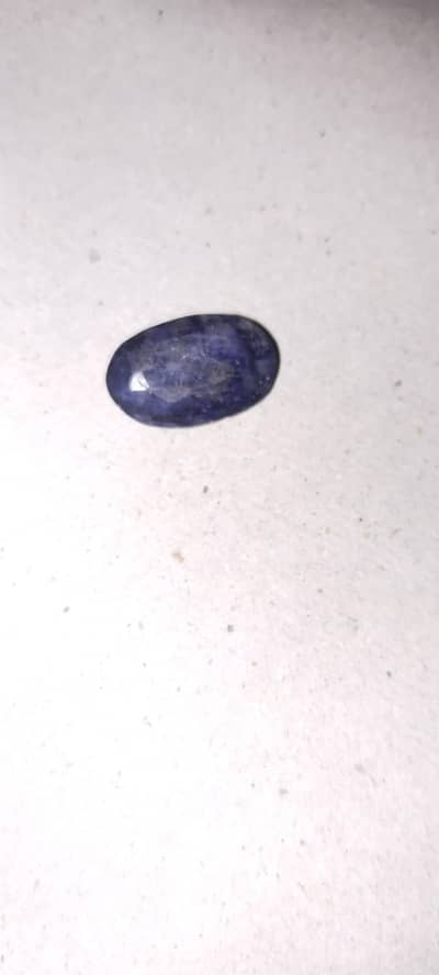 Rare 100% Rough Semi Polished Blue Neelam [Sapphire] Stone For Sale