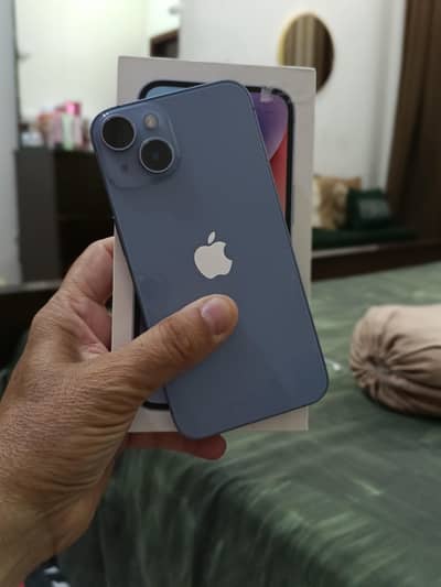 iphone 14 jv with box 128 gb watr pak 76 batry fix