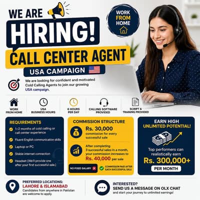 Work From Home | Commission-Based | Remote Call Center Agent