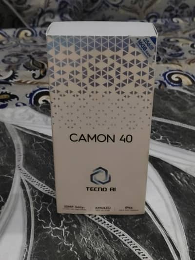 Tecno Camon 40 | 8GB 256GB | Full Box }Like New