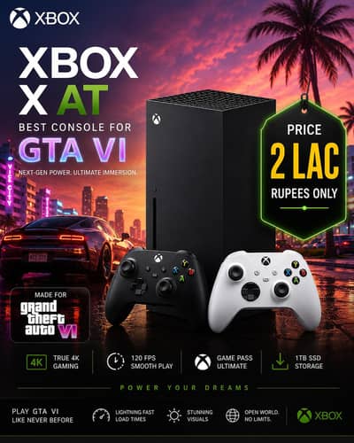 Best condition Xbox series x with 2 controller call further for price