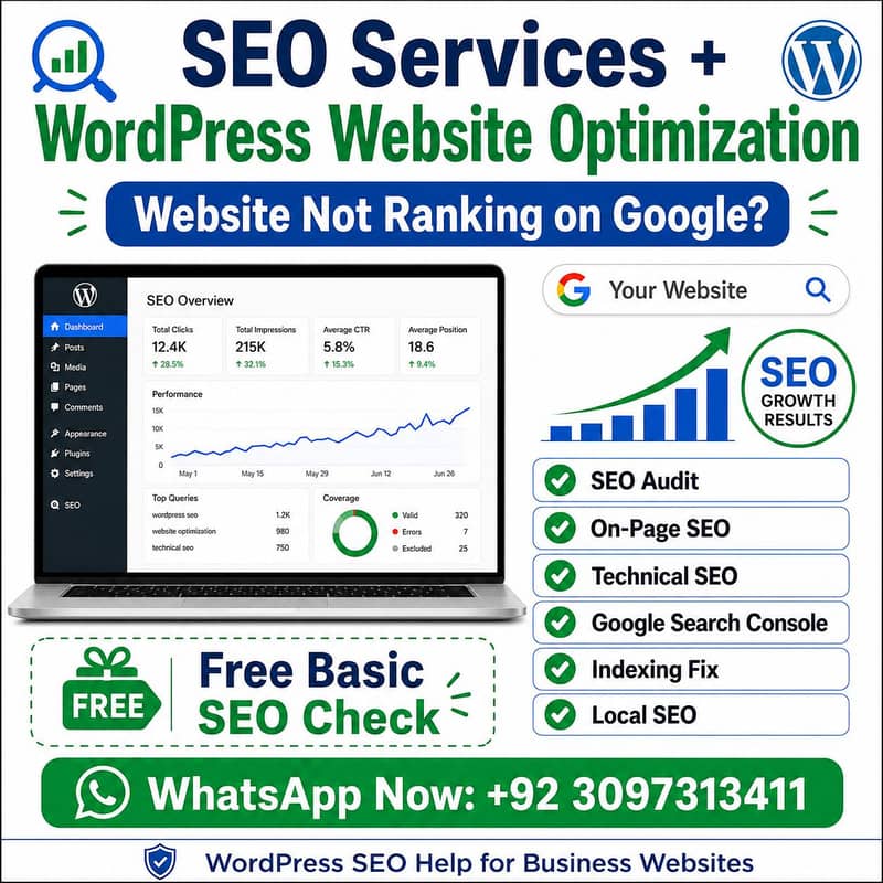 SEO Services + WordPress Website Optimization 0