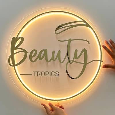 Custom 3D Acrylic Indoor and Outdoor Sign