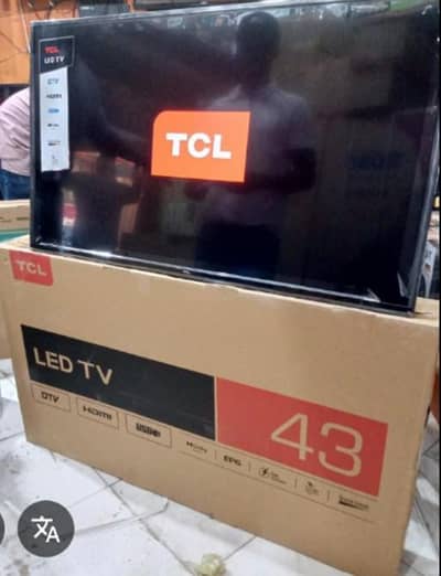 Argent sale TCL android LED TV 43"