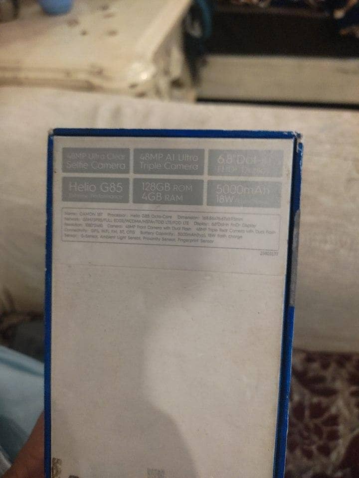 Tecno CAMON 18T 8