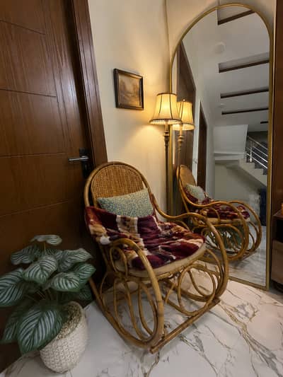 Bamboo style rocking chair