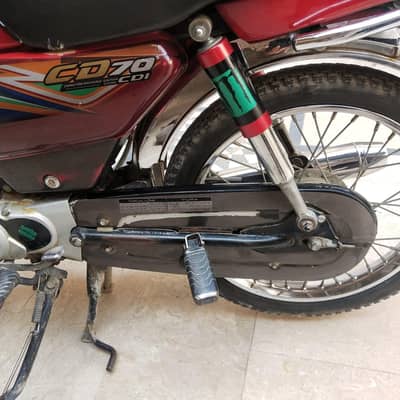 Honda Cd70 Red