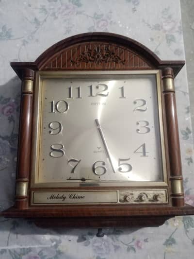melody chime 40 years old clock.