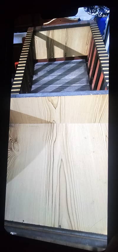 Baby cot with drawers space