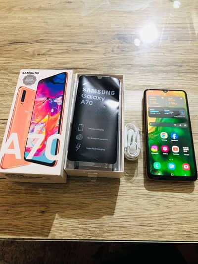 Samsung Galaxy A70 6/128 Official PTA APPROVED WITH BOX