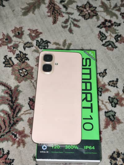 Infinix Smart 10 4+4 8/64 11 month warranty