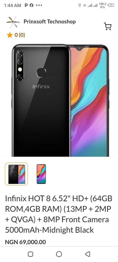 Infinix Hot 8