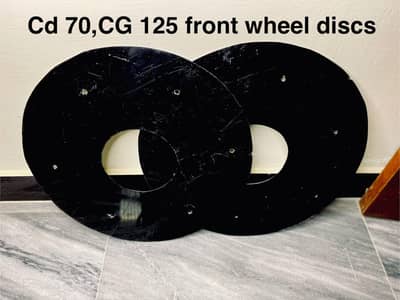 Wheel discs for cd 70 and Cg 125