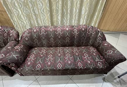 10 Seater Premium Wooden Sofa Set (2 Three-Seaters + 4 Single Seater)