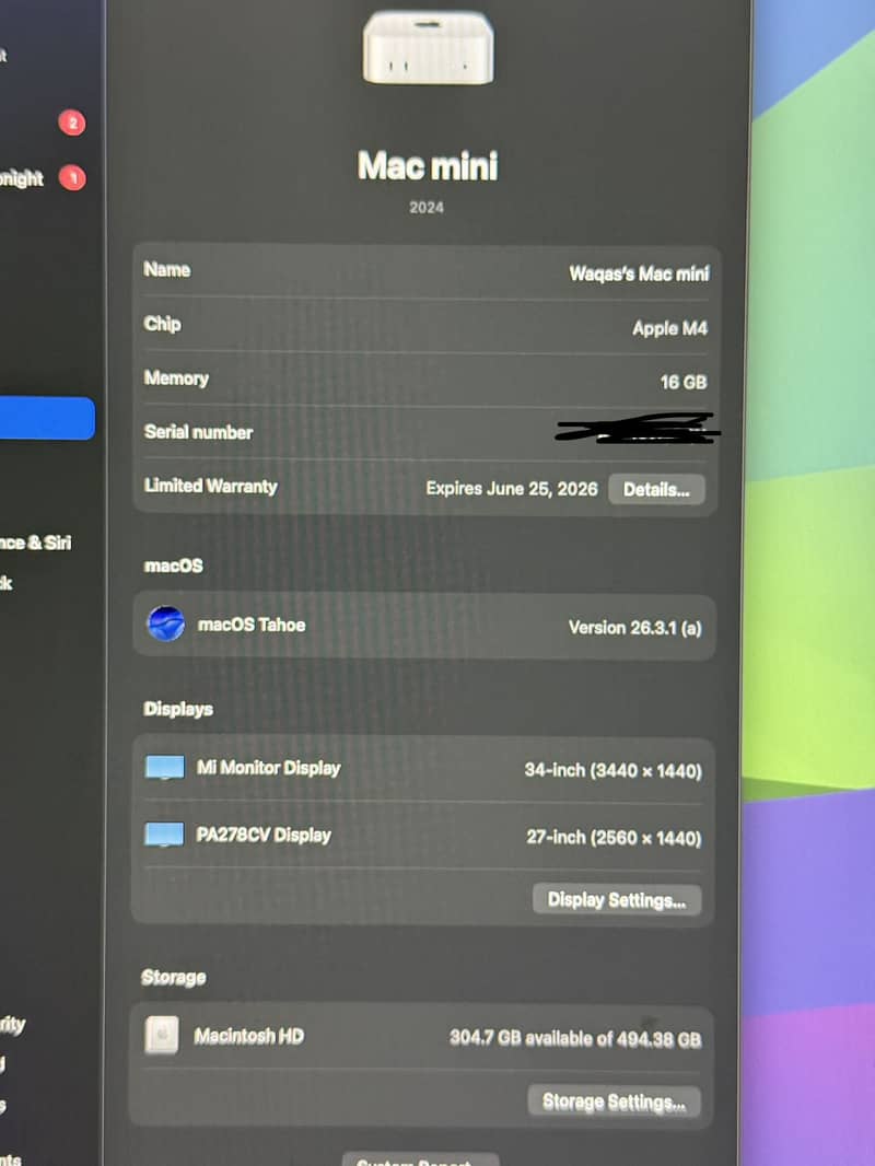 Mac Mini M4 0