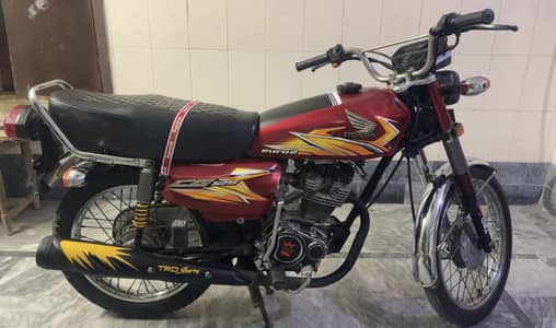Honda cg 125 (2021) model Home use (03060645249)
