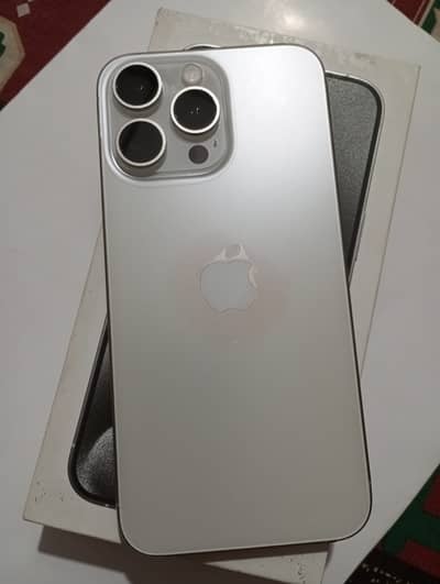 Apple iPhone 15 Pro Max JV Non PTA | 88% | 10/10 | Box | Waterpack