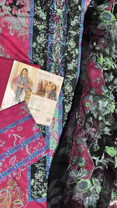 Guljee embroidered lawn3psc ,embroidered lawn duppata