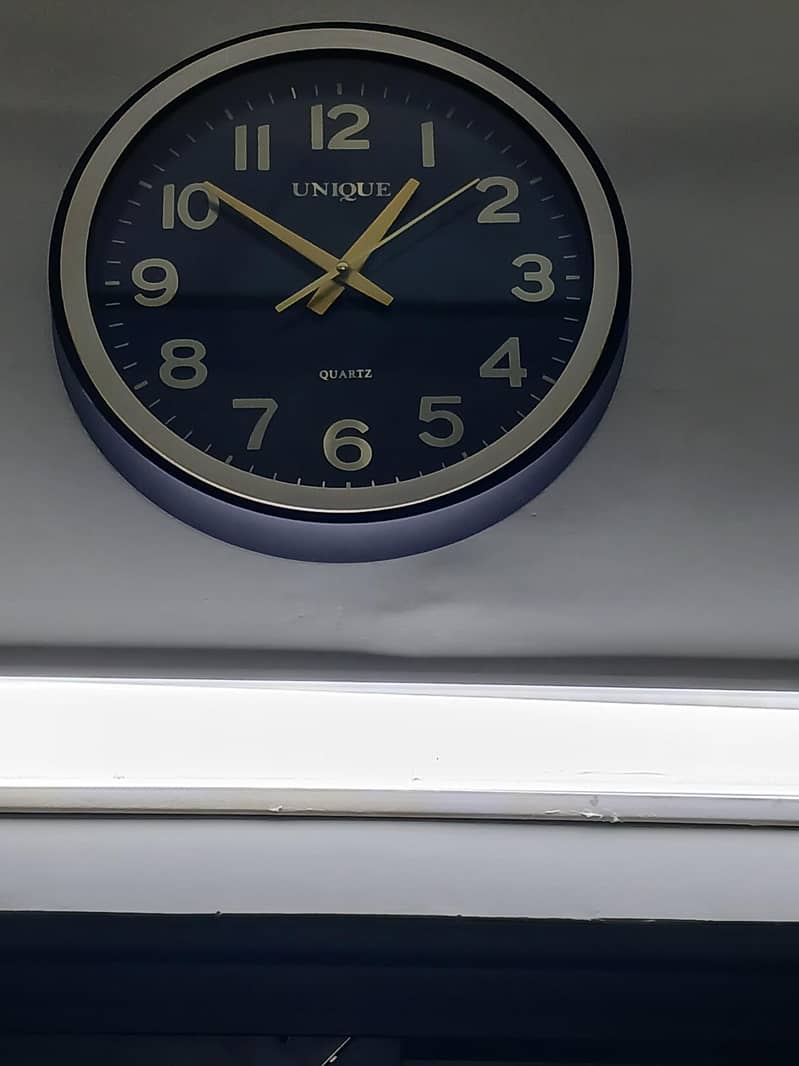 wall clock slightly use 1