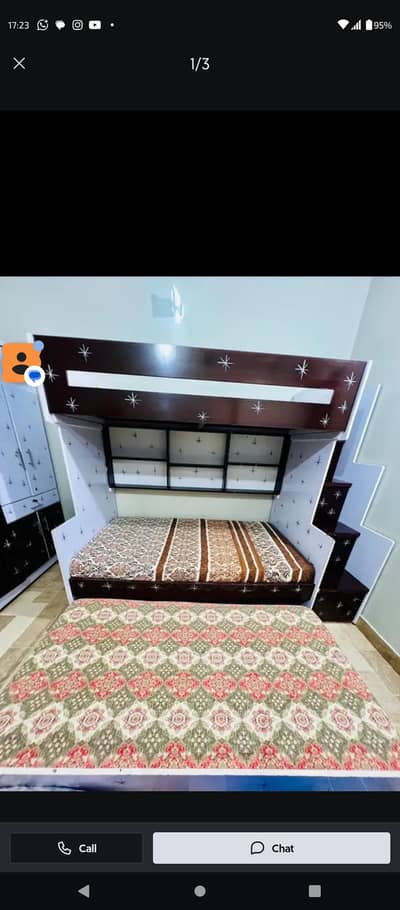 bunker bed 3 mattress