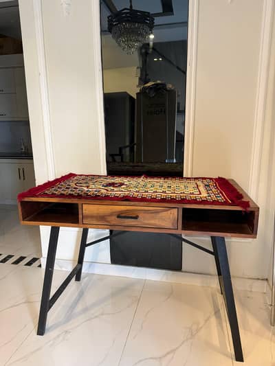 ikea style Wooden Console table for Sale- brown table