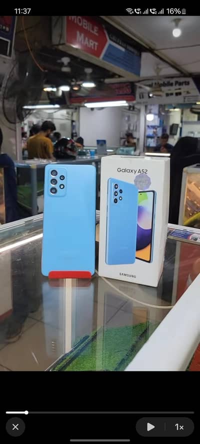 Samsung Galaxy A52 4G  - Official PTA 100% Genuine 8GB  128 GB