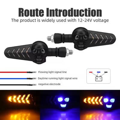 Motorcycle LED Turn Signal Light