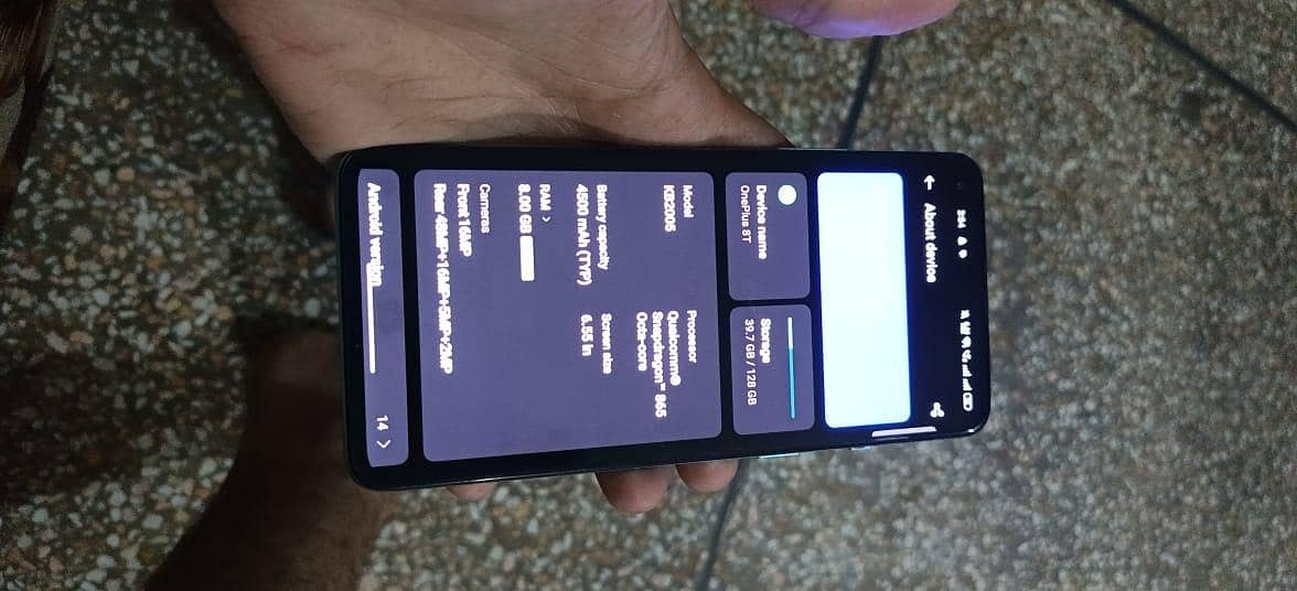 One Plus 8T 7