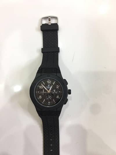 Hublot Style Chrono Watch ⌚