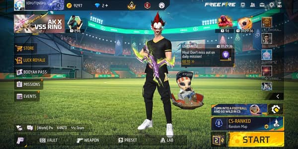 Joker Mask + Evo Guns Lv56 +  | Old Heroic ID For Sale