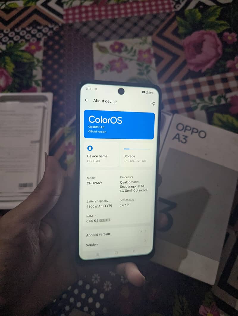 OPPO A3 1