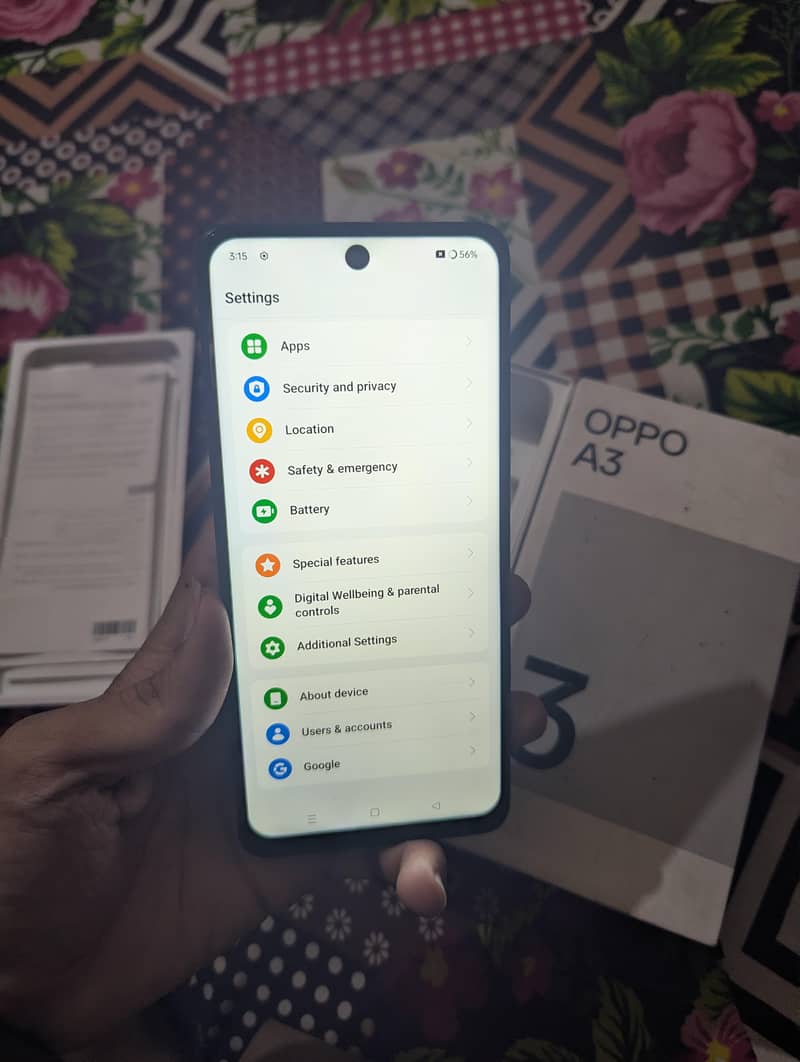 OPPO A3 5