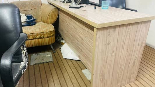 Office Computer table lasani 6.5x2x2.5ft