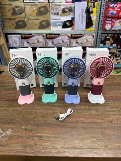 Mini Portable Handheld Fan | Rechargeable Cute Pocket Fan