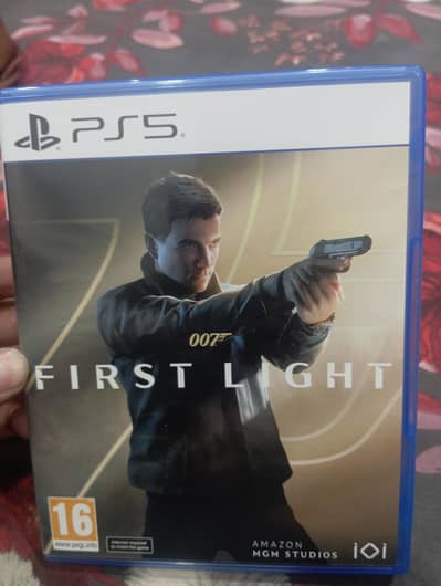 007 First Light PS5 Game Disc - Like New