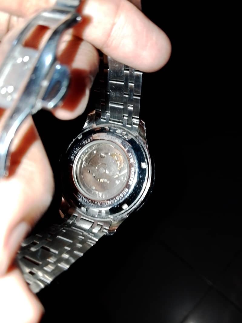 (Nektom) Automatic/date/transparent back 2