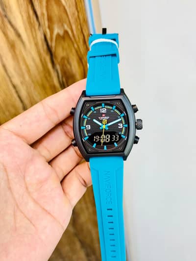 Original NAVIFORCE Dual Display Sports Watch – New