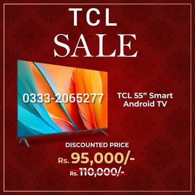 TCL SMART Google LED TV Android 4k