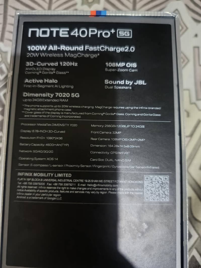 Infinix Note 40 Pro Plus 1