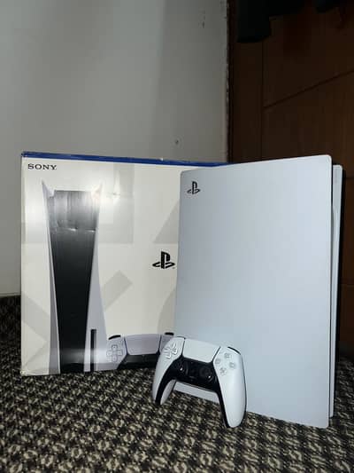 PS5 fat UK model with 3 secondary account games.