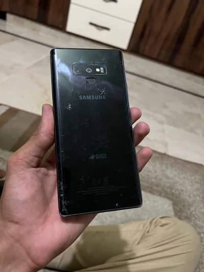 Samsung Mobile Note 9 6/128gb  dual sim official pta approved