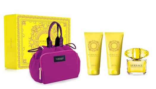 Versace brand yellow diamond 4 piece gift set for women