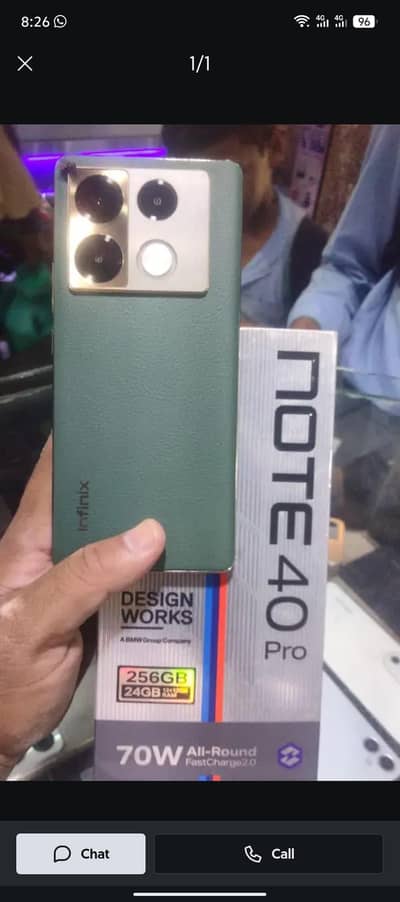 infinix note 40 pro 12/256